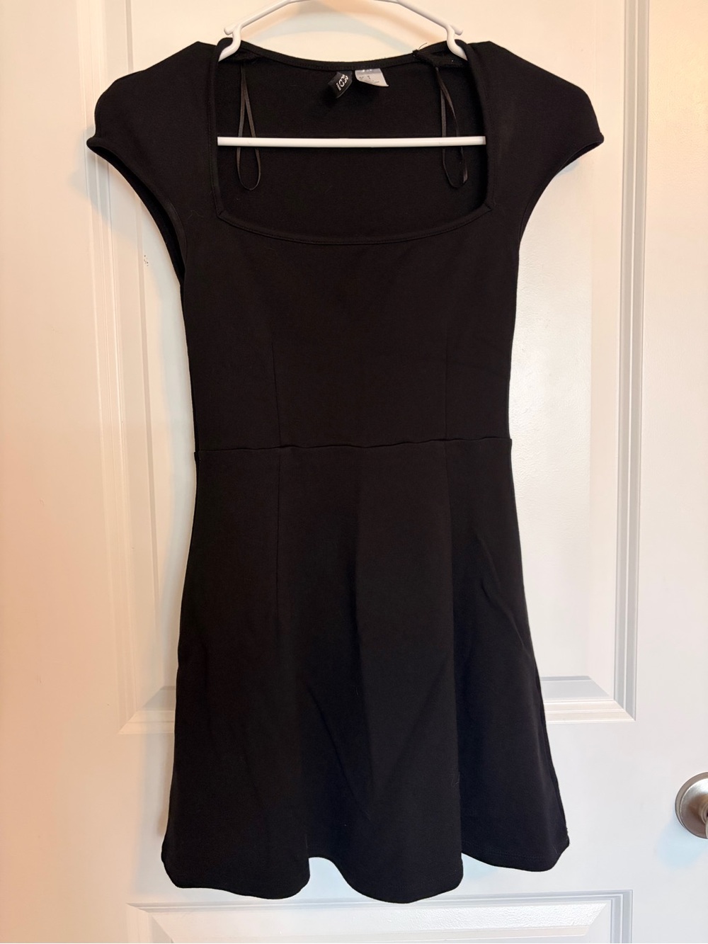 H&M black mini dress
